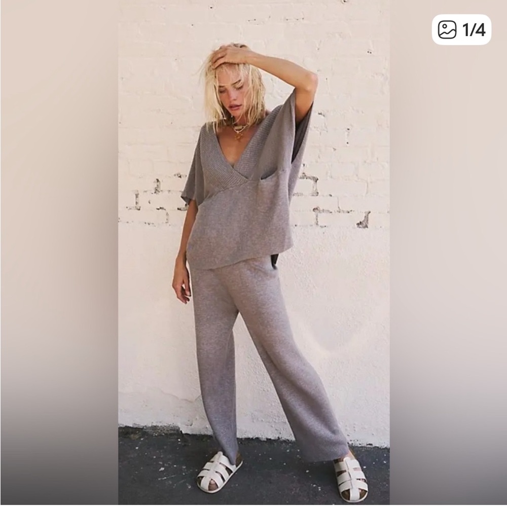Free people Jacklyn Sweater set
